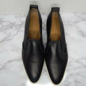 EVERLANE WOMEN LEATHER LOAFERS SZ 9 BLACK